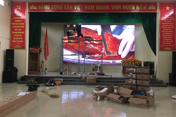 màn hình led hội trường